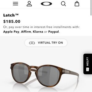 Oakley Latch Sunglasses (brand new)